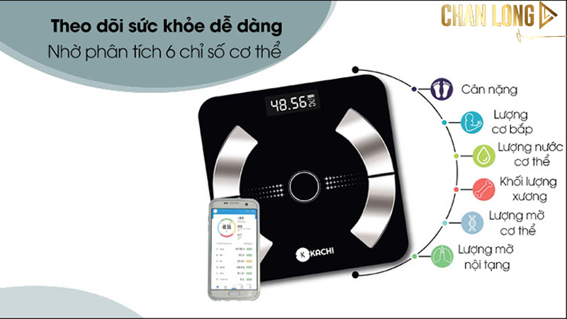 Một số tiện ích thường thấy trên cân sức khỏe 9 can thong minh 3