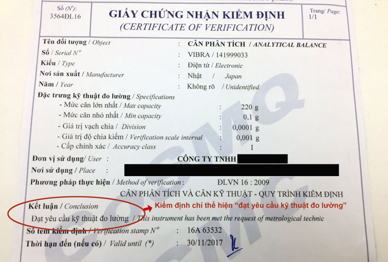 Tìm hiểu về hiệu chuẩn và kiểm định cân điện tử 5 giay-chung-nhan-kiem-dinh
