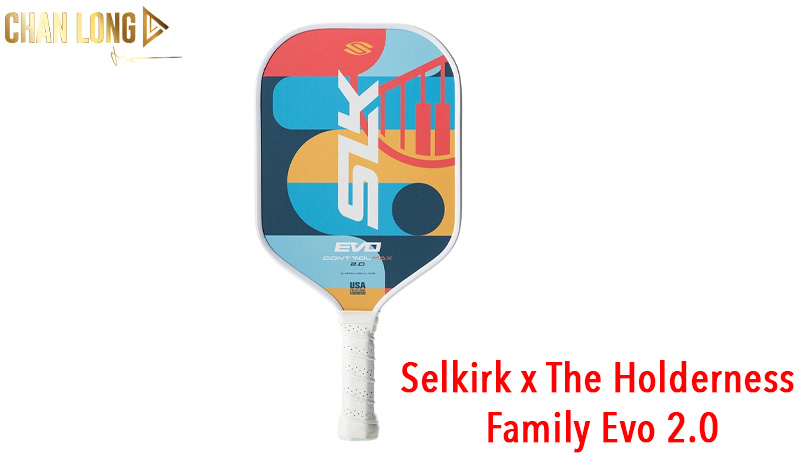 TOP 12 cây vợt Pickleball tốt nhất hiện nay 11 Selkirk-x-The-Holderness-Family-Evo-2.0