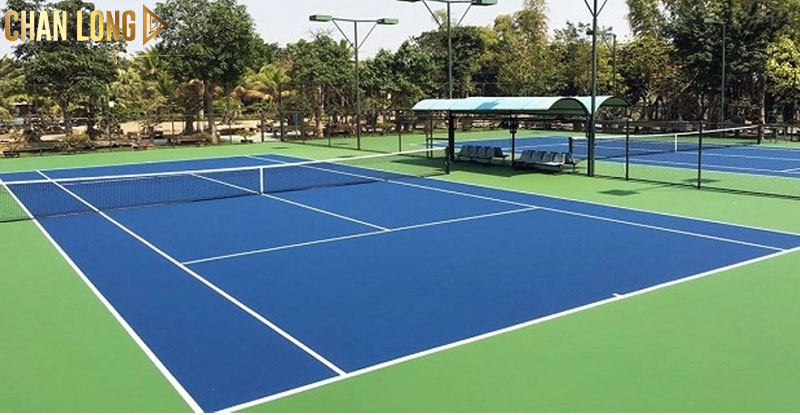 Sân Pickleball: Phân loại sân và kích thước theo tiêu chuẩn quốc tế 12 san-Pickleball-duoc-che-tao-tu-nhua-tong-hop